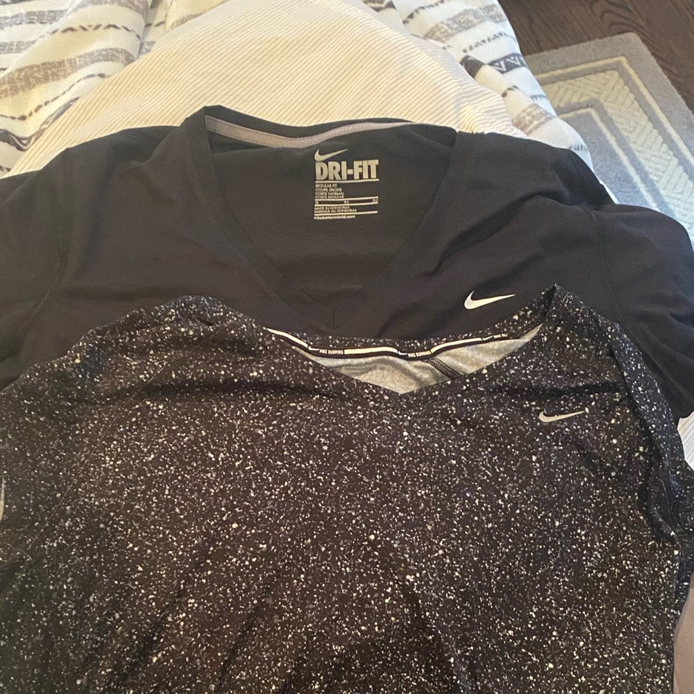 Two xl Nike shirts  barely worn